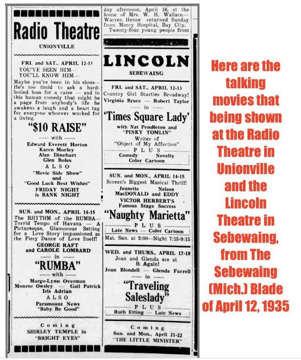 Radio Theater - OLD ADS